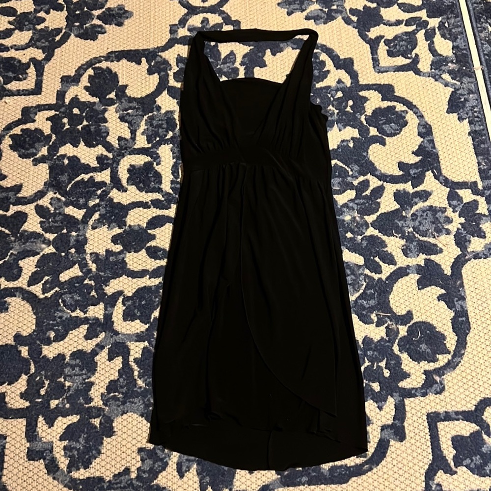 Strapless evening dress